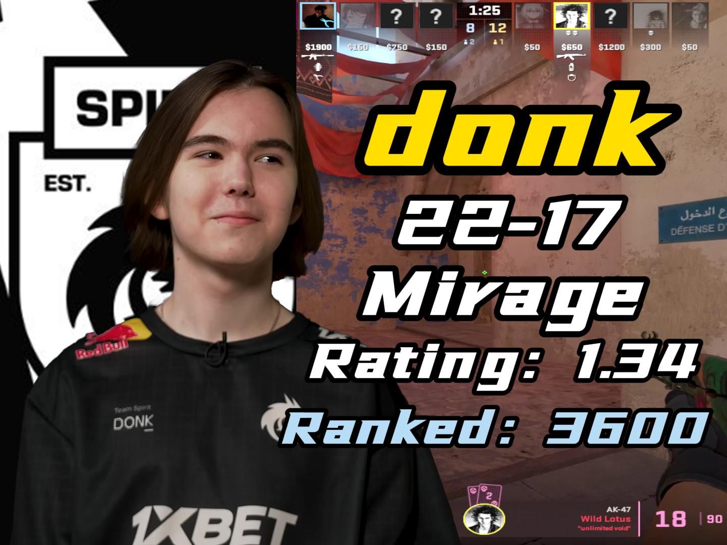 EPL S20 小组赛：晋级16强！ Spirit 2-1 3DMAX